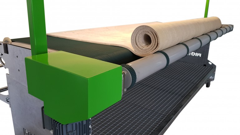 Table d′enroulement et d′emballage de tapis Economic S-3000