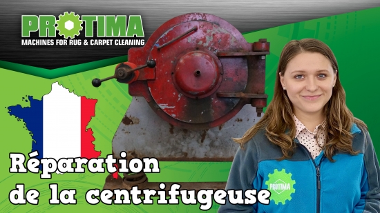 Réparation de la centrifugeuse