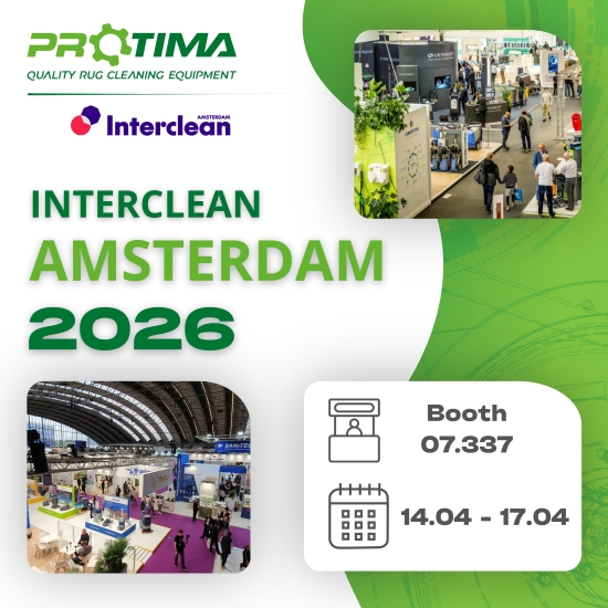 Rencontrez Protima à Interclean Amsterdam 2026 !